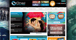 Desktop Screenshot of oneilcinemas.com